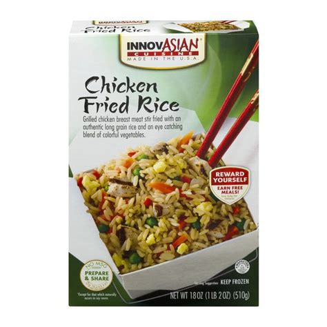 Innovasian Cuisine Fried Rice Chicken Entree 18 Oz From Andronicos