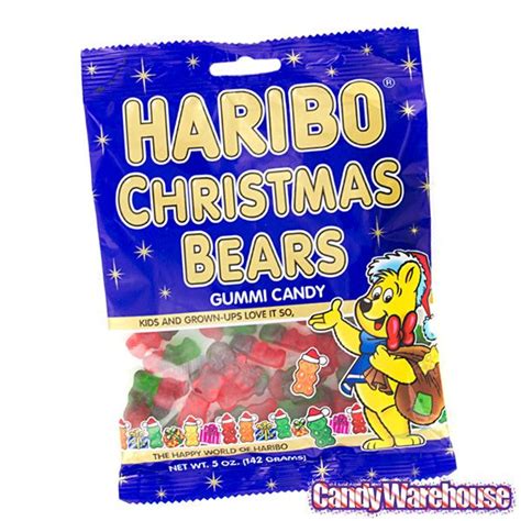 Haribo Chrismas Gummy Bears Crismaszb