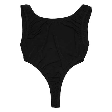 Uk Womens Lingerie High Cut Bodysuit Swimsuit See Through Leotard Bathing Suit Ebay