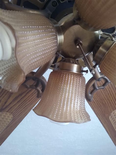 Old and dirty ceiling fan lights, or just old and yellowed? : r