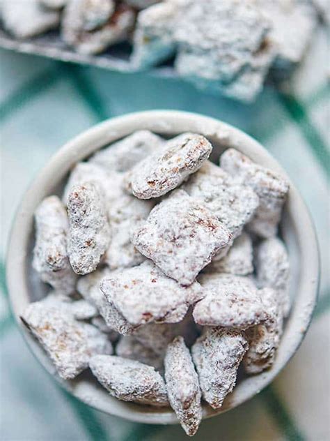 This sweet treat is the perfect snack to jar up and take to work 7. Best Puppy Chow Recipe aka Muddy Buddies - Uses Whole ...
