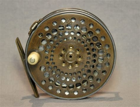 Hardy Bros Perforated Brass Face Perfect Fly Fishing Reel Lava Creek Trading Company Fly