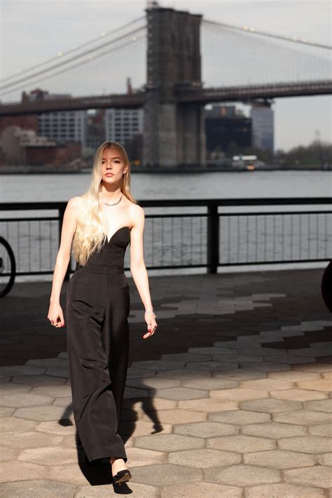 Anya Taylor Joy Walks Around Manhattan In Tiffany Jewelry