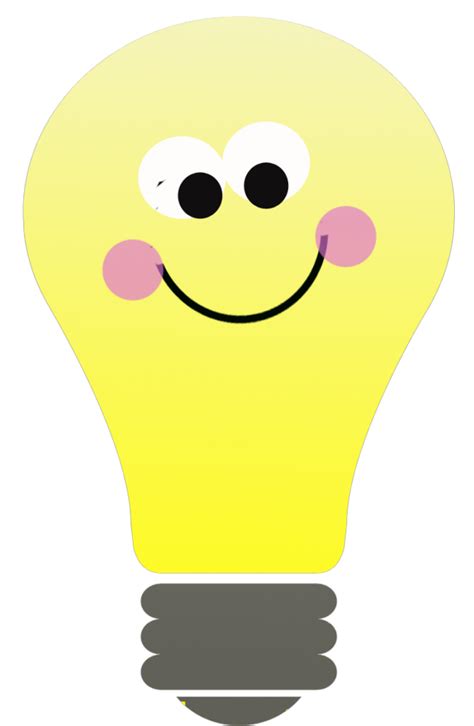 Yellow Light Bulbs Clipart Clipart Best