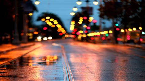 Light Streets Wallpaper With 1920×1080 Wide Screen