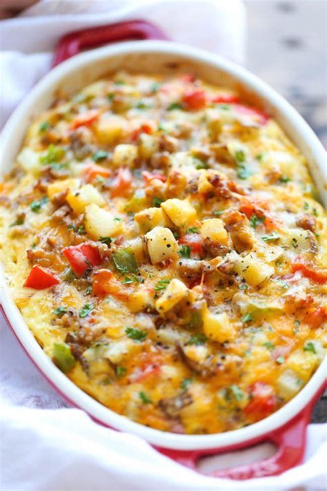 These Low Calorie Breakfast Casseroles Dont Taste Low Cal Cheesy
