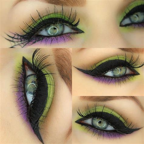 ‘spellbound halloween witch eye make up tutorial halloween makeup witch witch makeup