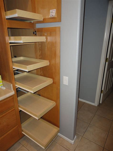 Slide Out Pantry Shelves Pull Out Pantry Shelves Pull Out Kitchen