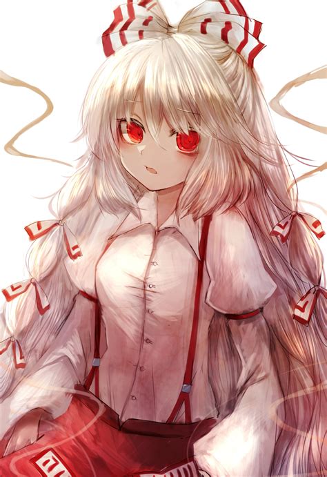 Fujiwara No Mokou Touhou Image By Maho Moco Zerochan