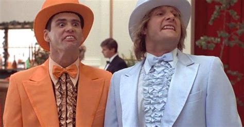 Two Guys In Dumb Dumber Tuxedos Attempted To Catch Home Run Derby