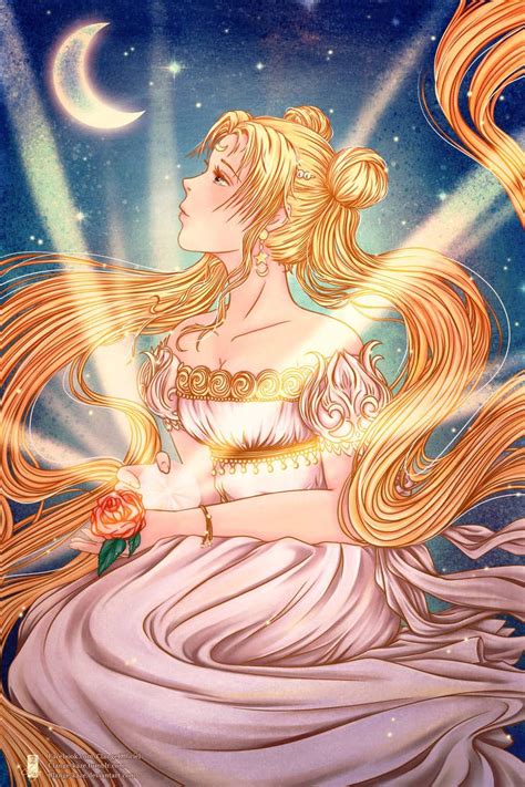 Goddess Moon By Clange Kaze Sailor Moon Manga Arte Sailor Moon Sailor