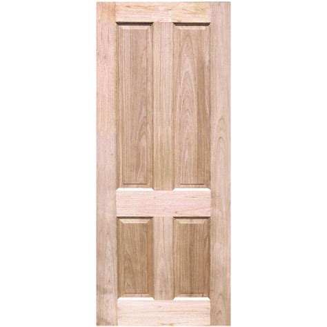 Colonial 4p Solid Timber Door Elegant Building Supplies