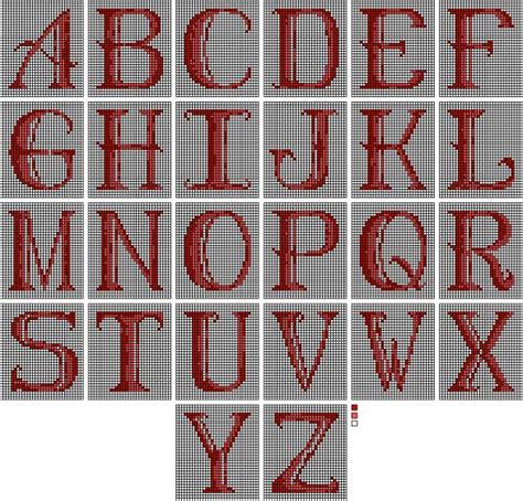 Attractive Alphabets For Every Needlepoint Project