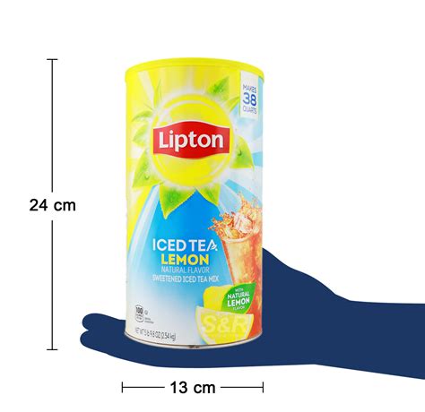 Lipton Iced Tea Lemon Sweetened Iced Tea Mix 254kg