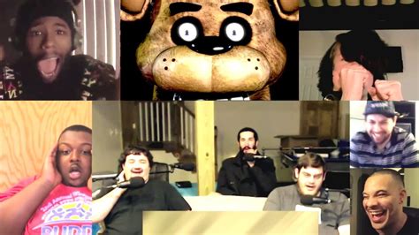 Gmod Five Nights At Freddys Vanossgaming Reaction Mashup Youtube