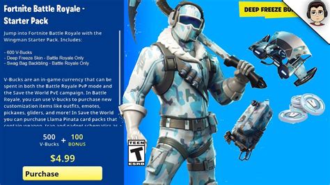 Rank all of the fortnite starter pack outfit as of december 2020. *NEW* How To Get The "DEEP FREEZE" Bundle In Fortnite ...