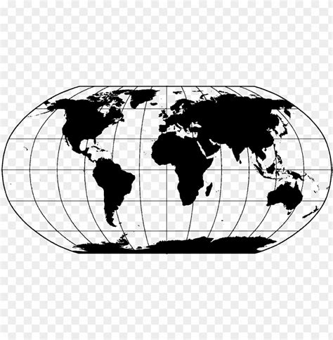 Free Download Hd Png File World Map Black Png Wikipedia At Globe Map