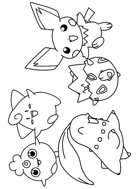 Togepi Pokemon Coloring Pages Coloring Pages