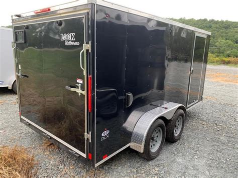 2019 Used Look Trailers Look 7x14 Cargo Enclosed Trailer Curren Rv