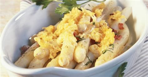 Spargelauflauf mit Schinken und Käse einfach lecker