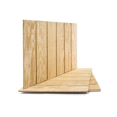 Plytanium Plywood Siding Panel T1 11 8 In Oc Nominal 1932 In X 4 Ft