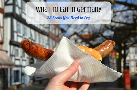 What To Eat In Germany 30 German Foods You Need To Try Tall Girl Big