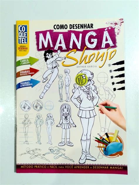 Livro Como Desenhar Mangá Arthur Garcia Mercadolivre
