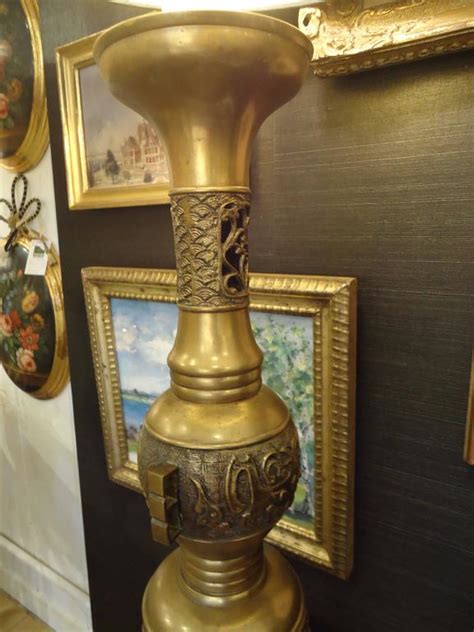 These incredibly useful and beautiful tall lamp table are available at heavily discounted prices. Pair of Very Tall Brass Japanese Table Lamps For Sale at ...
