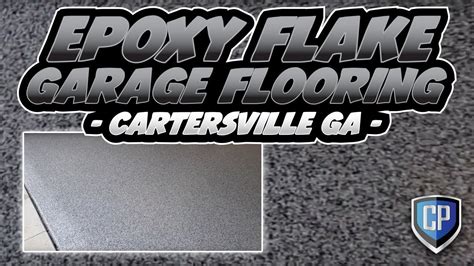 It provides a seamless and multicolored flooring finishes that would last for many years. Epoxy Flake Garage Flooring | Cartersville, GA - YouTube