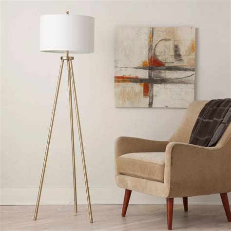 Ellis Tripod Floor Lamp Brass Project 62™ Target Globe Floor Lamp Brass Floor Lamp Tripod