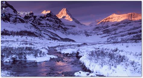 Download Bing Winter Screensavers By Wbell80 Bing Winter Scenes