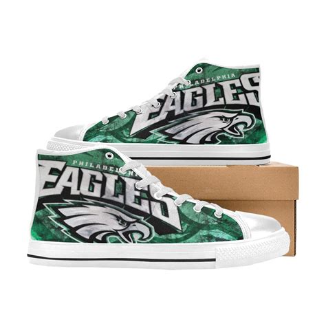 Philadelphia Eagles Themed Custom Shoes Sneakers For Fan Etsy