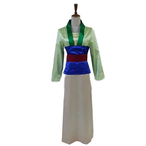 2017 Fantasia Princess Mulan Cosplay Costume Custom Made In Game