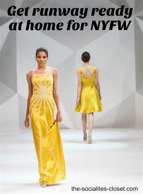 how to get runway ready at home via ellenblogs ad strapless dress formal prom dresses formal