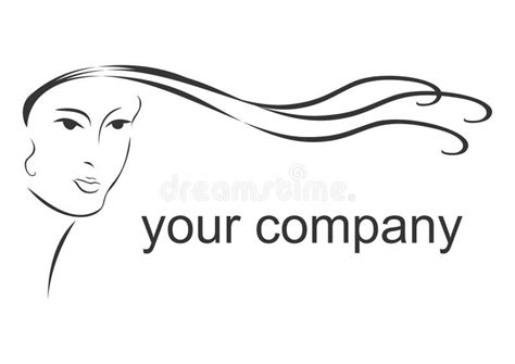 Logotipo Do Conceito Do Salão De Beleza Ilustração Do Vetor