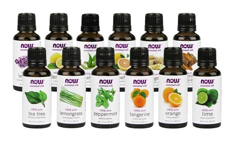 Just like meditation, aromatherapy is a great way to relax and encourage whole body balance, or homeostasis. Up To 69% Off on Now Foods Essential Oils 12-Pack ...