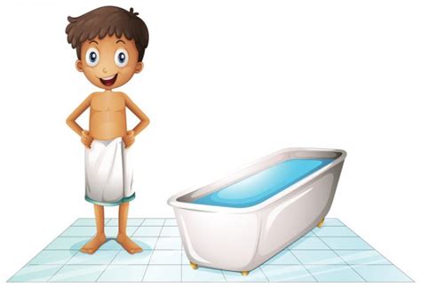 Niños Bañandose Animados : Imágenes: animadas de una niña bañandose