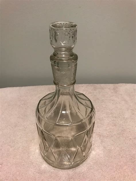 Vintage 1930s 1940s Owens Illinois Glass Company Clear Glass Etsy