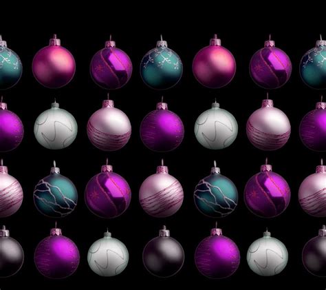 Ornaments Christmas Bulbs Purple Christmas Christmas Ornaments