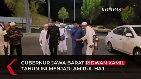 Momen Ridwan Kamil Kunjungi Jemaah Haji Di Mekah Sebelum Puncak Haji