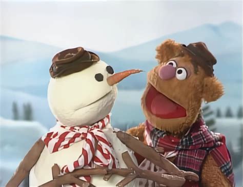 Image Fozzie With The Snowman Christmas Specials Wiki Fandom