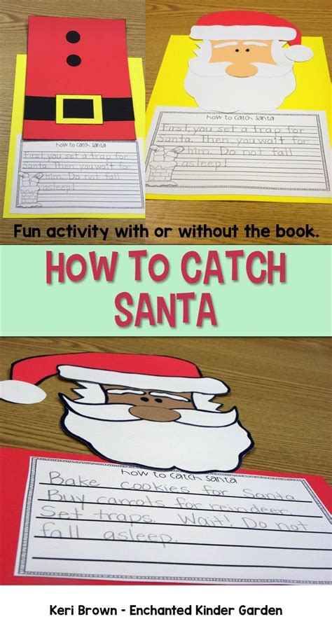 How To Catch Santa Book Companion And Craftivity December