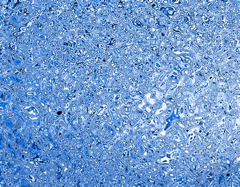Three Blue Abstract Backgrounds Or Water Texture