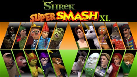 Shrek Super Smash Xl Video Game Fanon Wiki Fandom