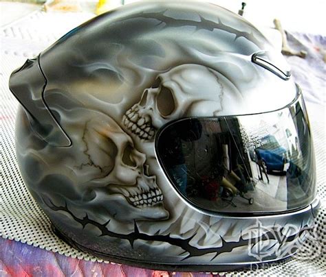 Custom Painted Helmet Cool Motorcycle Helmets Custom Paint Motorcycle