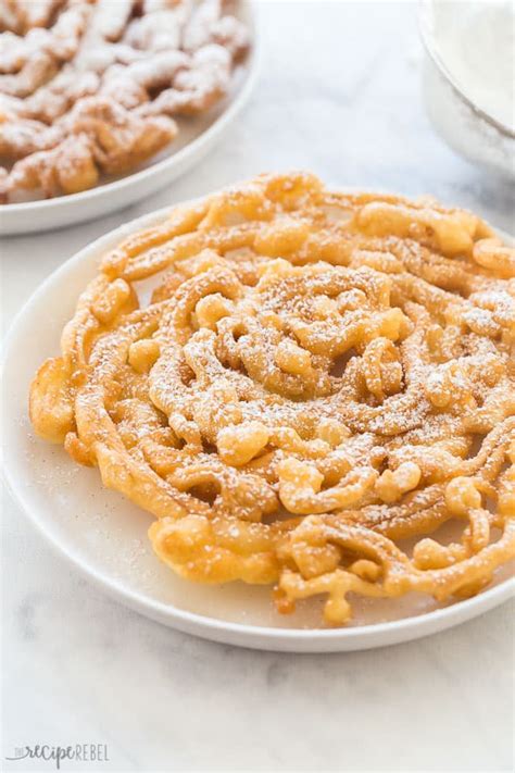 How to make eggless funnel cake: Homemade Funnel Cake Recipe - The Recipe Rebel