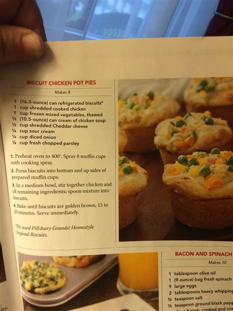(i made one large square. Paula Deen biscuit chicken pot pies | Pot pie, Paula deen ...