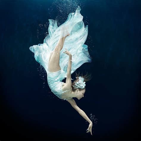 Miami City Ballet Underwater Photoshoot Underwater Portrait