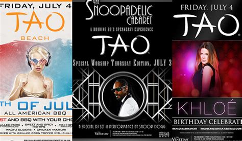 Tao Las Vegas Reveals Star Studded Fourth Of July Weekend Lineup