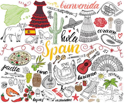 Royalty Free Spanish Culture Clip Art Vector Images And Illustrations